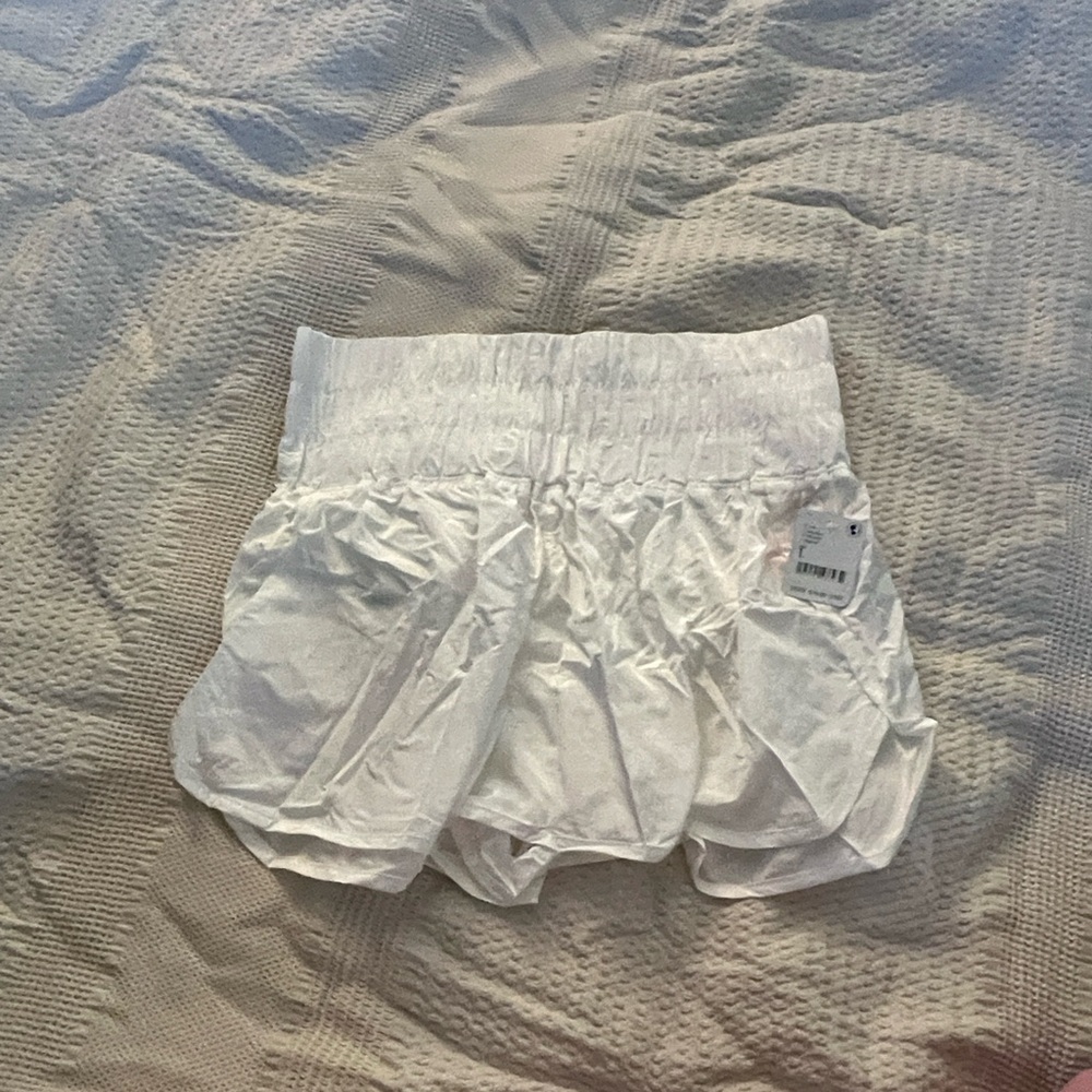 Free People Way Home shorts in white XL NWT